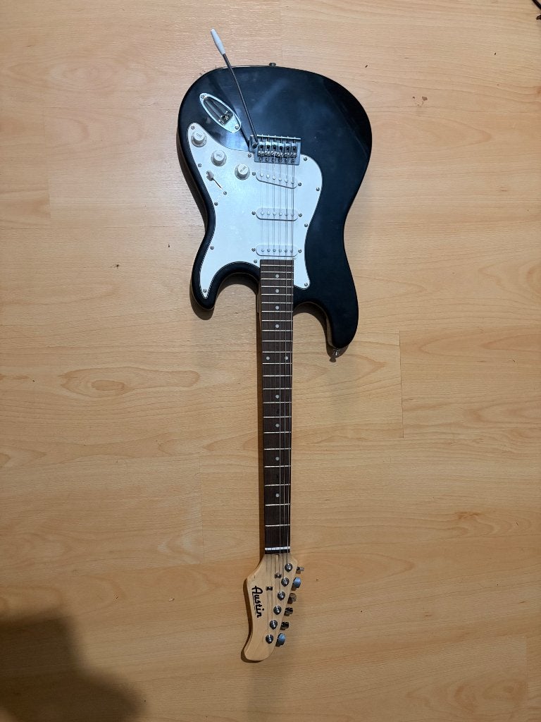 Guitare électrique Austin – Très bon état, Musique & Instruments, Enlèvement, Comme neuf, Solid body, Autres marques