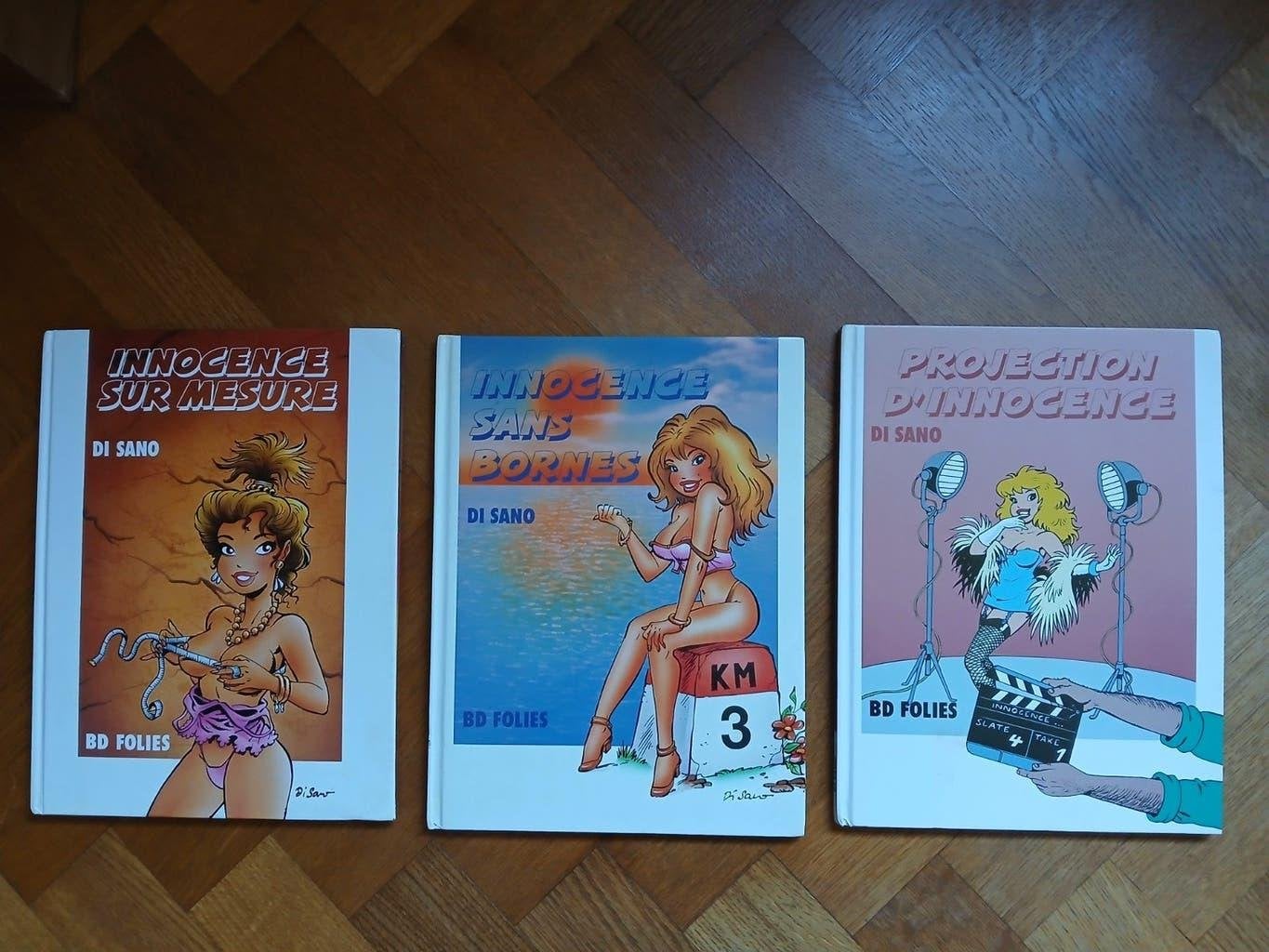 Innocence Tomes 2 - 3- 4 Di Sano EROTIQUE, Livres, Série complète ou Série, Enlèvement ou Envoi, Utilisé