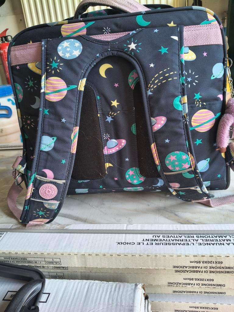 Kipling boekentas op wielen, Fietsen en Brommers, Ophalen