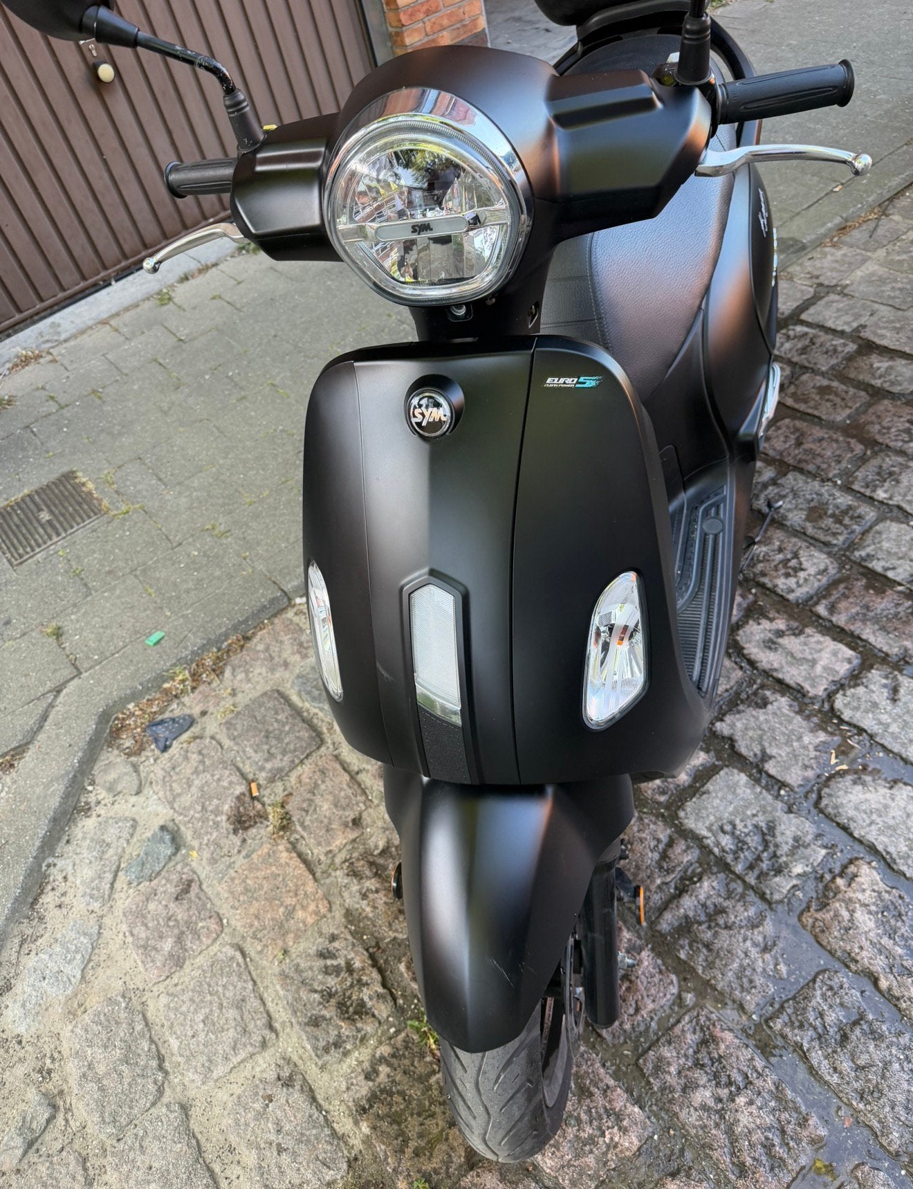 Sym fiddle 50cc 45km/u, Fietsen en Brommers, Ophalen, Zo goed als nieuw
