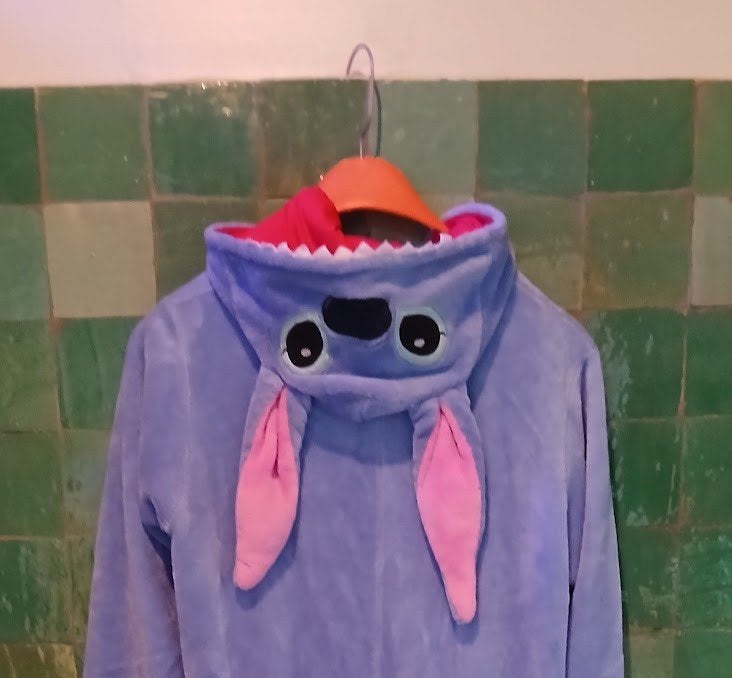 Point unique - onesie Stitch (KIMU), Garçon ou Fille, Enlèvement ou Envoi, Autres types, KIMU