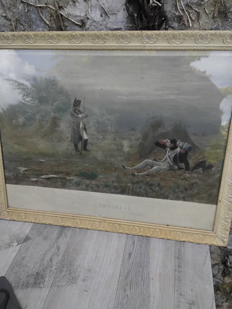 Napoleon lithographie, Antiquités & Art, Art | Lithographies & Sérigraphies, Original, Enlèvement, Portraits et figures, Lithographie
