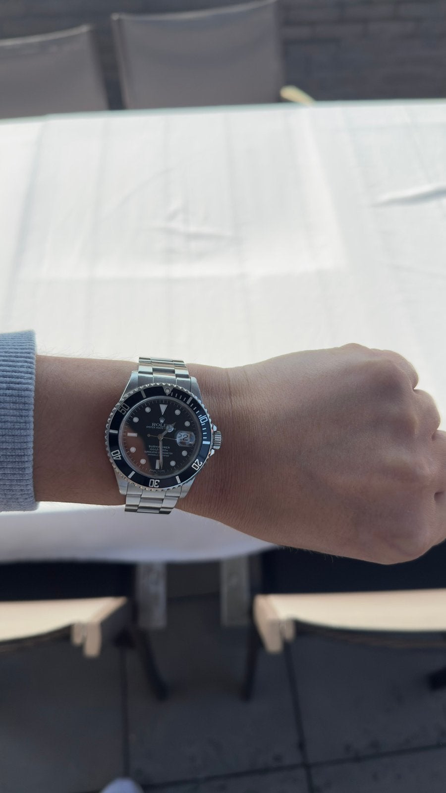 Rolex submariner 1996 FULL SET, Ophalen, Nieuw