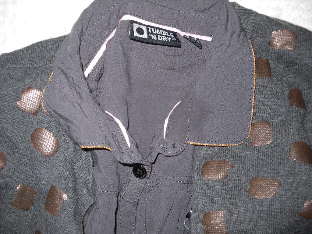 kleedje tumble'n dry + vestje filou-110-5jaar, Kinderen en Baby's, Ophalen, Zo goed als nieuw, Meisje