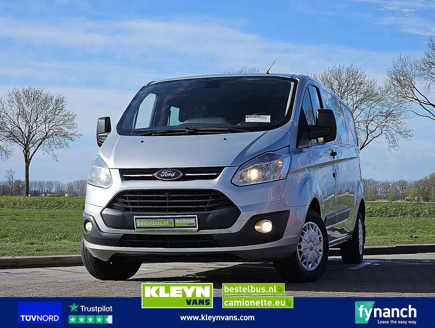 Ford TRANSIT CUSTOM ac dubbel cabine 6p, Argent ou Gris, Achat, Entreprise, Boîte manuelle