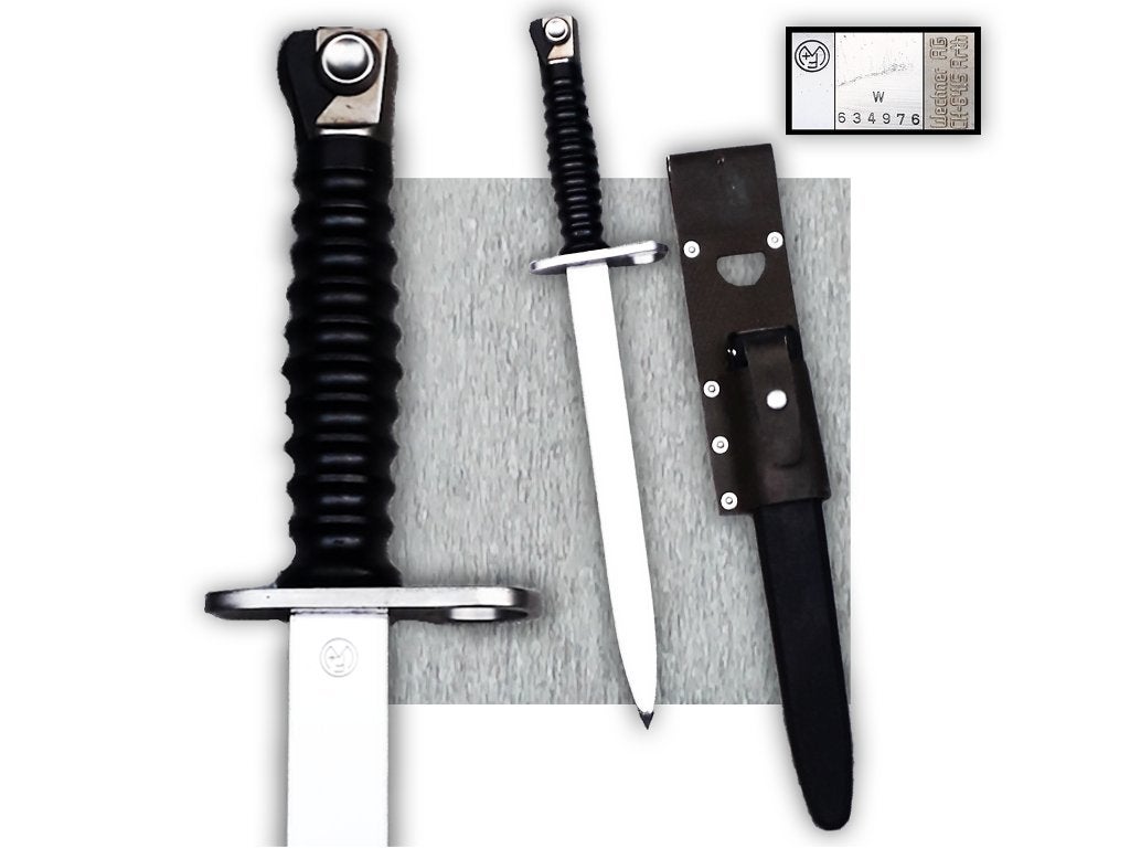 🚨Belle BAIONNETTE SUISSE M1957 Guerre Froide Original, Enlèvement ou Envoi, Armée de terre, Couteau ou Poignard