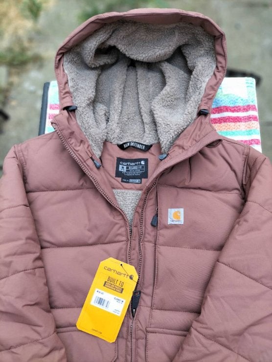 Carhartt Montana Dames Jas - Maat M (Nutmeg) - NIEUW, Maat 38/40 (M), Bruin, Nieuw, Ophalen of Verzenden