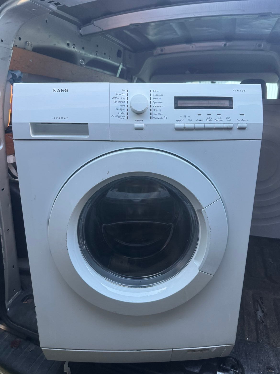 AEG WASMACHINE 8KG A+++ (GARANTIE), Ophalen, Zo goed als nieuw