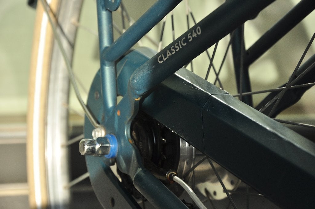 Meisjes/damesfiets Btwin, 26 inch, klein frame (XS)., Accès (extra) bas, Autres marques, Frein sur jante, Moins de 47 cm