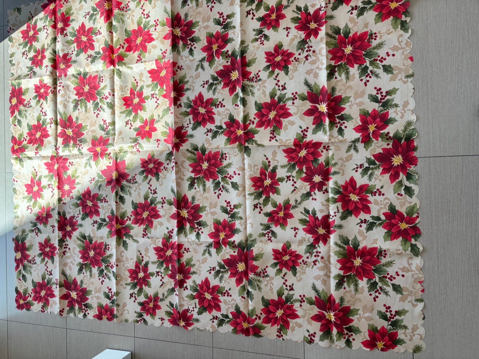 Belle nappe de Noël, Enlèvement ou Envoi, Neuf