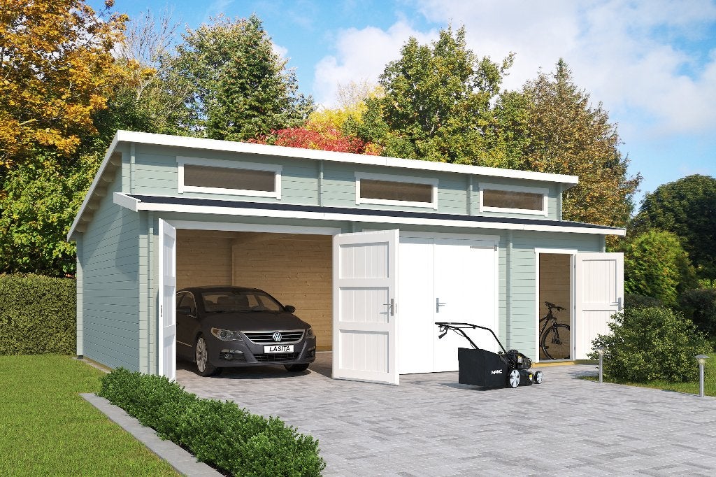 Garage Hawaii Incl. Wooden Doors, Verzenden, Nieuw