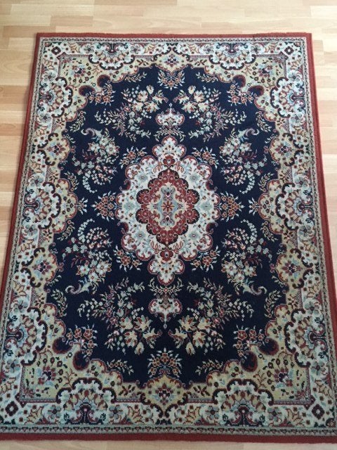 Mooi tapijt in zuiver scheerwol Louis De Poortere, 100 à 150 cm, 150 à 200 cm, Comme neuf, Enlèvement