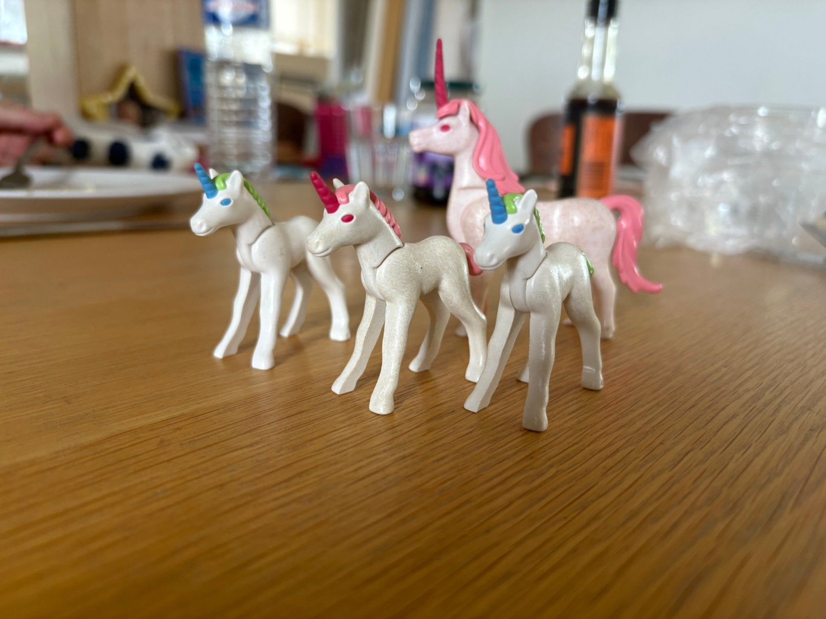 Eenhoorns (4) van Playmobil, Kinderen en Baby's, Ophalen, Zo goed als nieuw