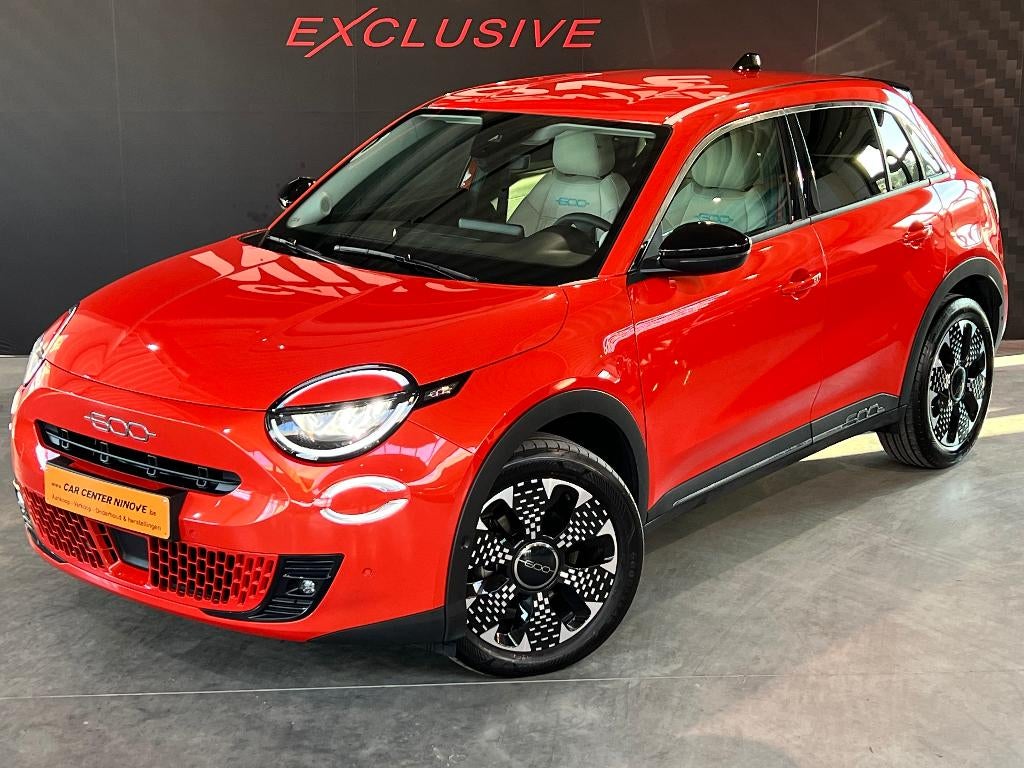 Fiat 600 1.2 Hybrid La Prima, USB, Euro 6, 109 g/km, Leder