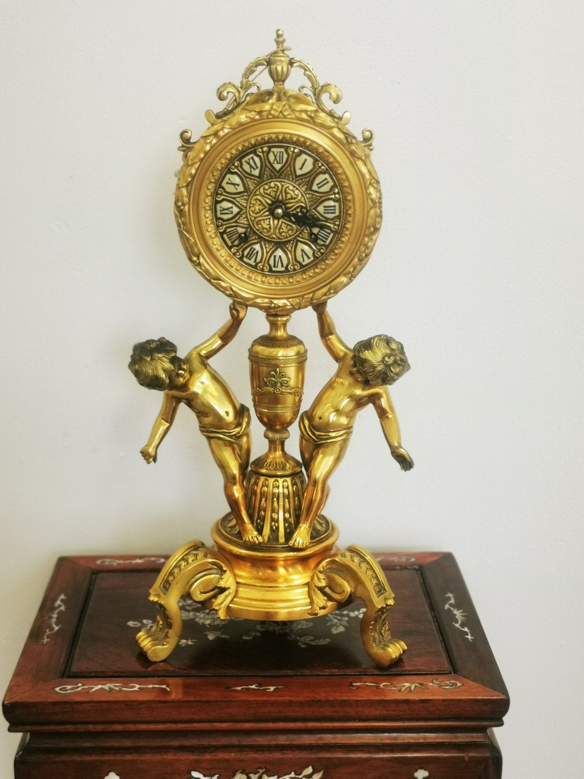 unieke vintage klok met kienzle, Ophalen