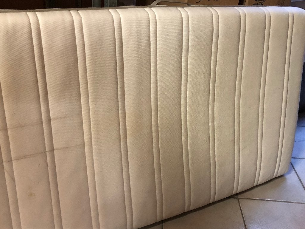 Matelas mousse avec housse détachable, Maison & Meubles, Enlèvement, Utilisé