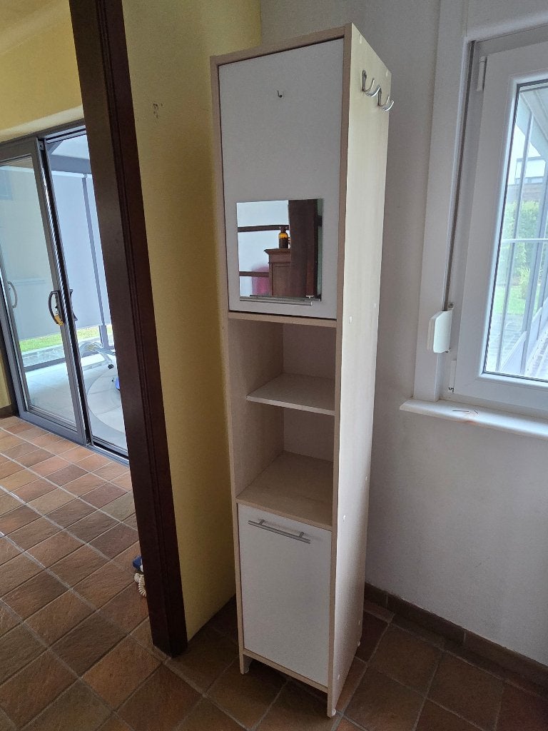 armoire haute cuisine ou sdb, Avec porte(s), 25 à 50 cm, Moins de 150 cm, Comme neuf