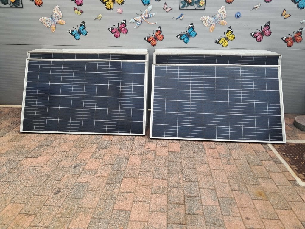 zonnepanelen, Ophalen