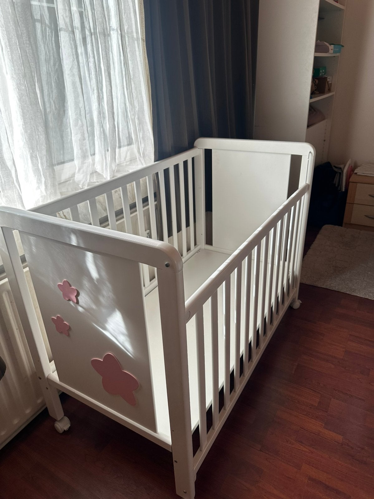 Kinder bed te koop, Kinderen en Baby's, Ophalen, Gebruikt, Lattenbodem, Minder dan 140 cm