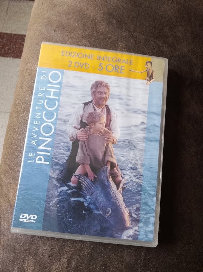 Pinocchio Originele DVD Italiaanse versie, Speciale editie, Ophalen of Verzenden, Zo goed als nieuw, Italiaans