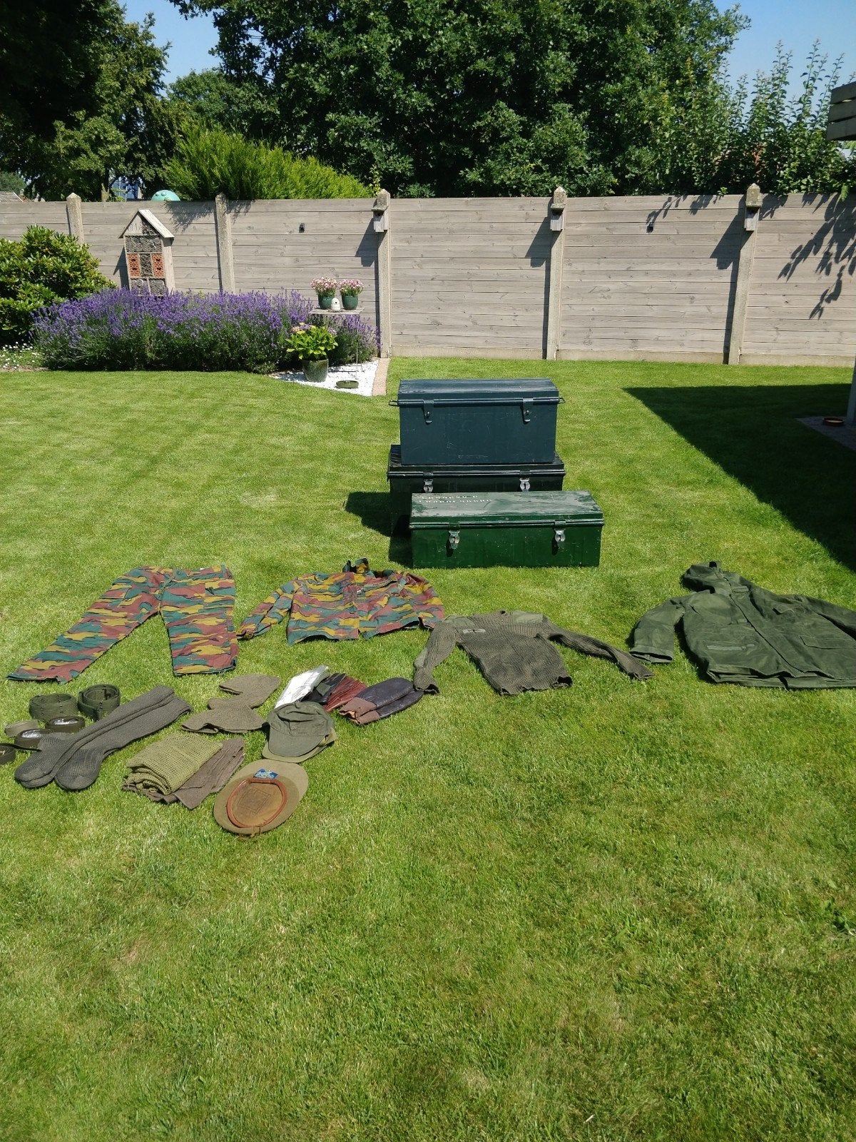 Lot militaria | Kleding | Uniform | Kisten, Ophalen