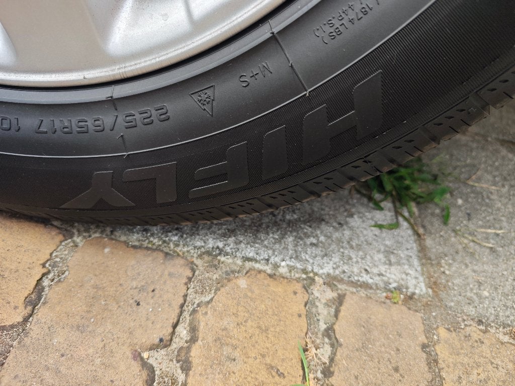 4x Hifly All-Turi 221 All Season 225/65 R17, Ophalen, Gebruikt, 17 inch, All Season