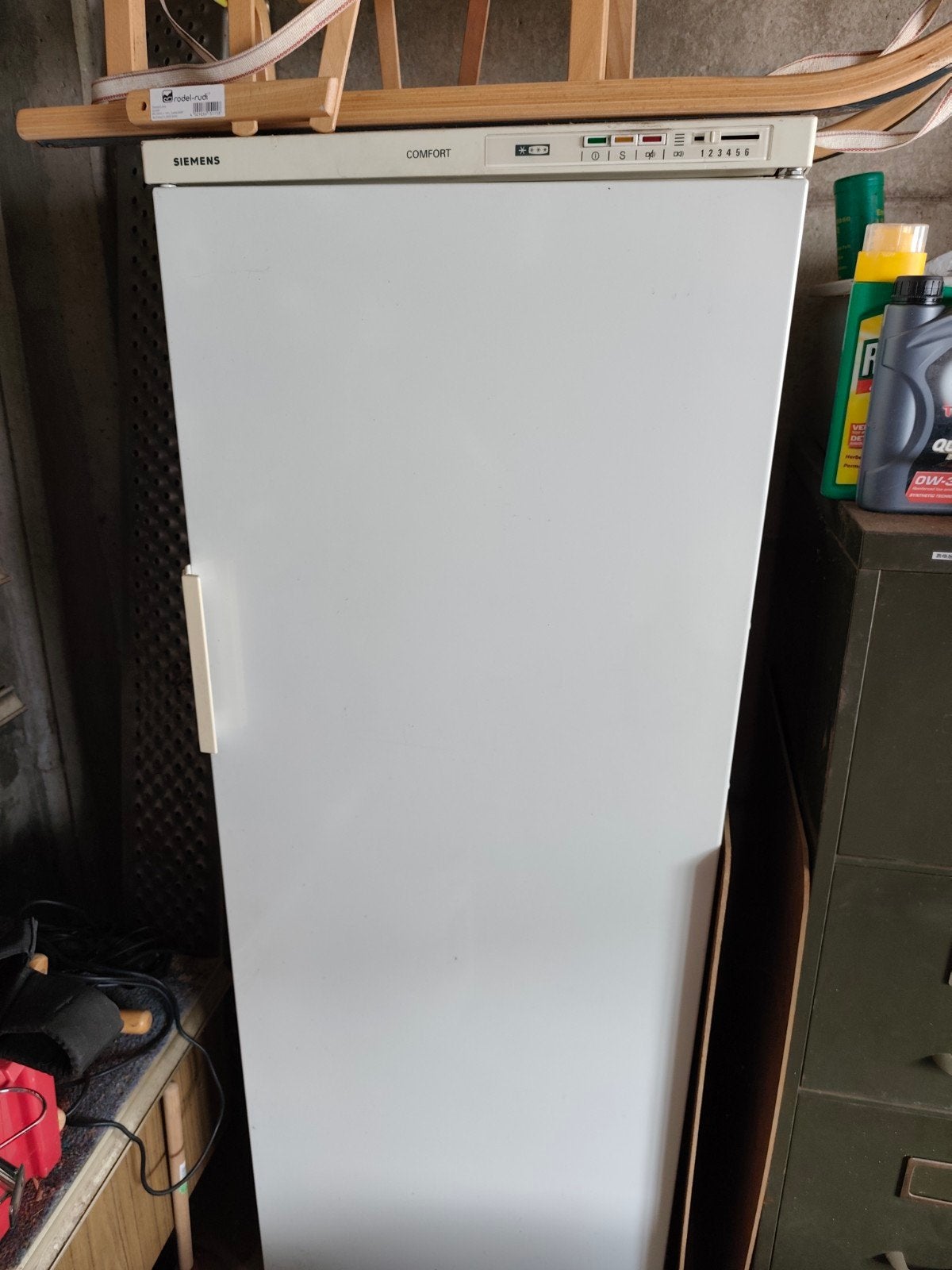 diepvries Siemens, Elektronische apparatuur, Gebruikt, 160 cm of meer, Ophalen, Vrieskast
