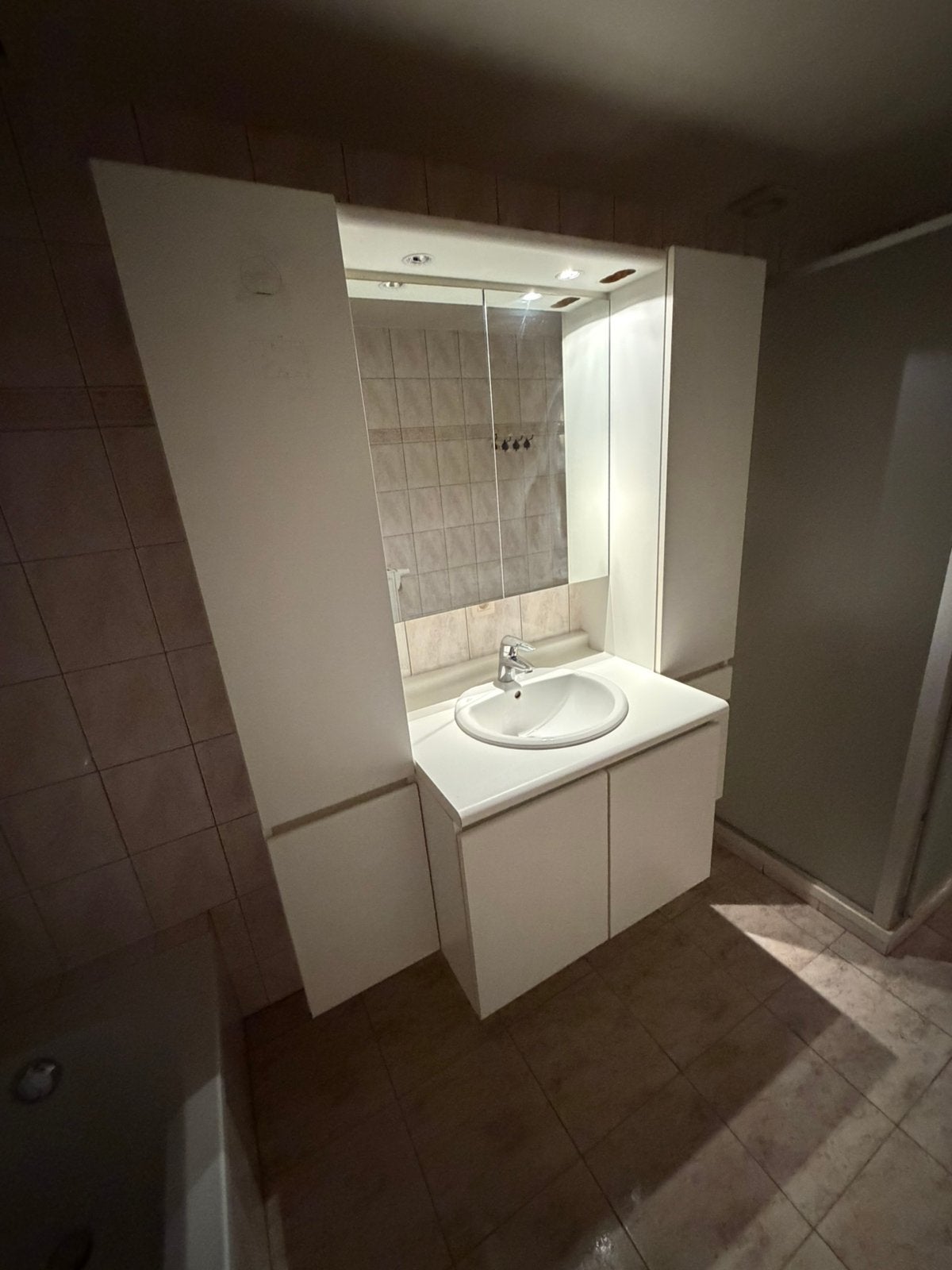 Salle de bain 1 vasque, Enlèvement, Utilisé