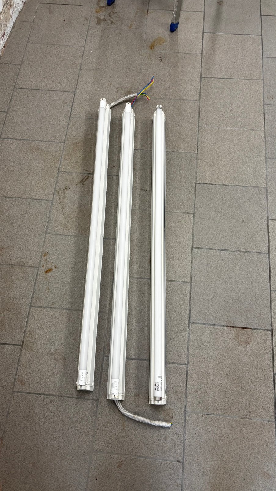 Gratis 3x TL lampen met led tubes, Ophalen, Gebruikt, Lamp met armatuur