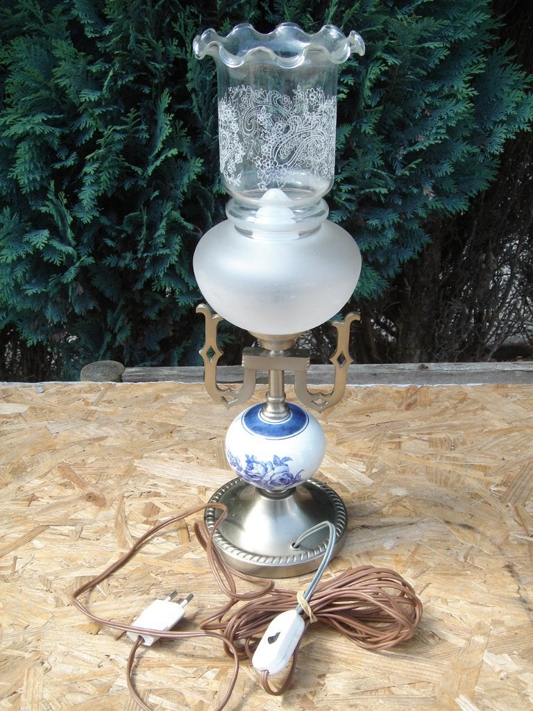 VINTAGE LAMPE DE CHEVET parfait état, Lampe de chevet, Source lumineuse incluse, Comme neuf, Enlèvement
