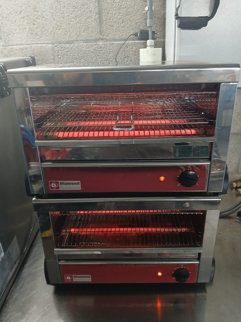 Toaster Diamond, Enlèvement, Utilisé, Cuisinière, Friteuse et Grils