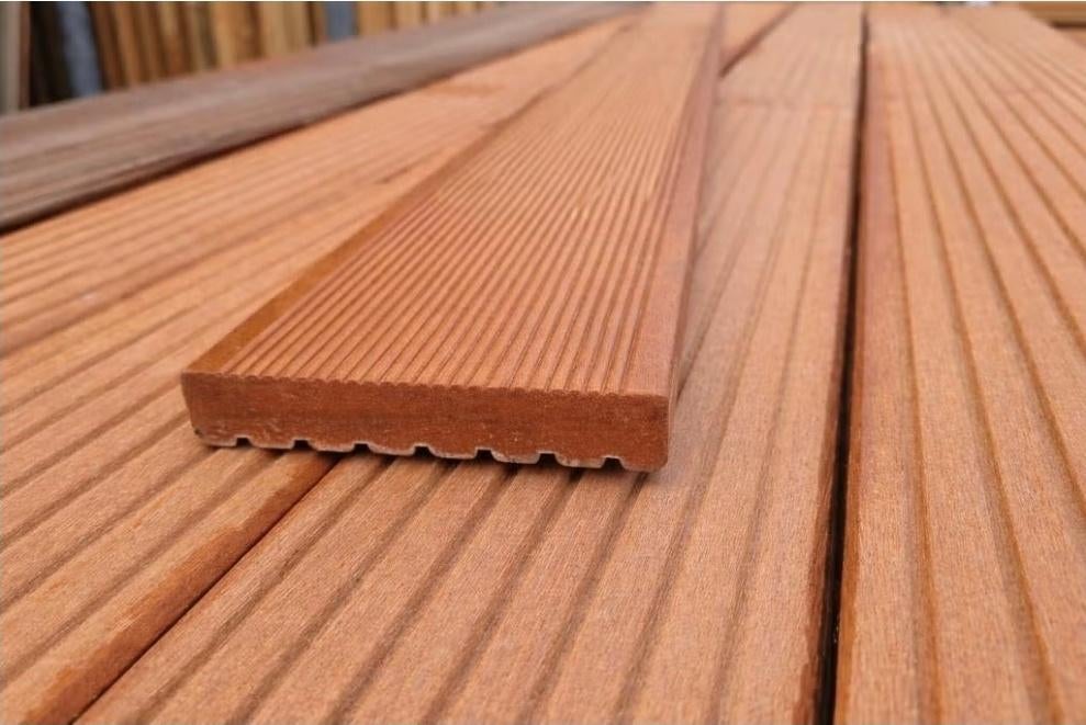 Hardhouten bankirai vlonderplanken 25x145mm, Tuin en Terras, Palen, Balken en Planken, Planken, Hardhout, Ophalen of Verzenden