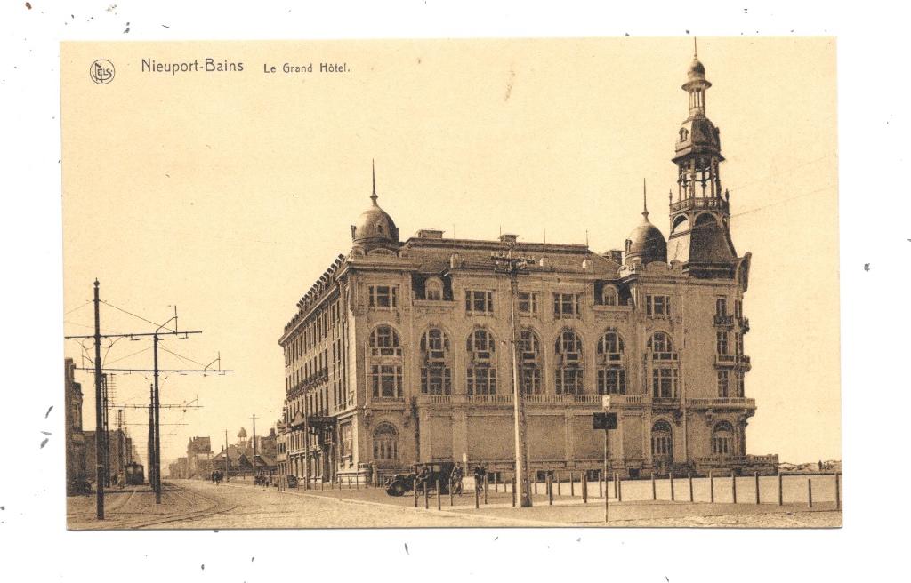 Nieuport-Bains NA116: Le Grand Hôtel, Collections, Cartes postales | Belgique, Envoi, 1920 à 1940, Non affranchie, Flandre Occidentale