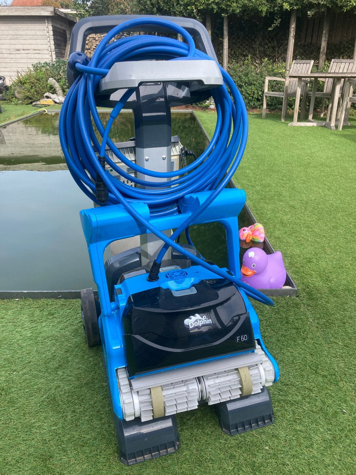 Nouveau robot de piscine Dolphin F60 !, Jardin & Terrasse, Enlèvement, Comme neuf, Autres types