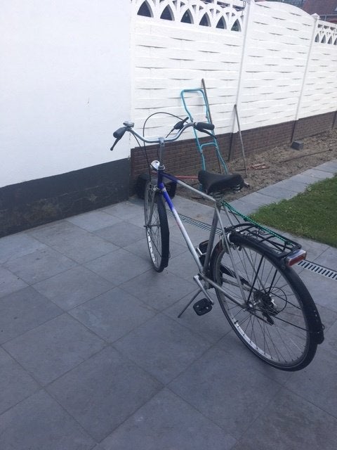 Mooie, sterke herenfiets, Ophalen, Gebruikt, 26 inch of meer, Versnellingen