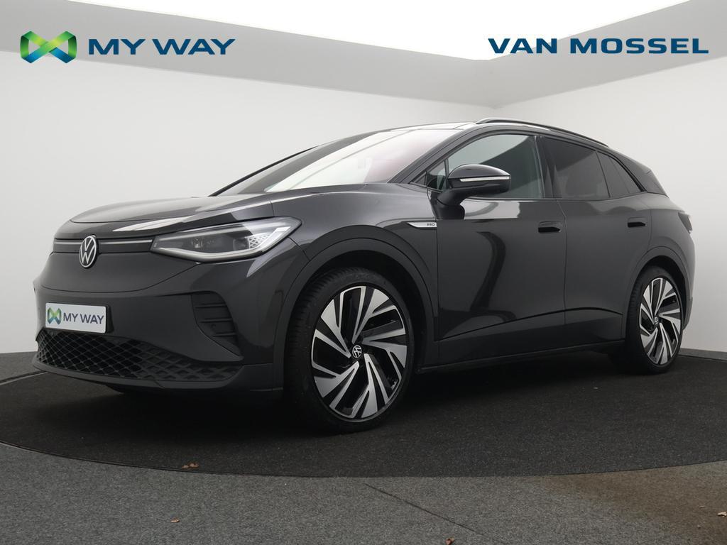 Volkswagen ID.4 ID.4 77 kWh Pro Performance, Automaat, Zwart, Elektrisch, SUV of Terreinwagen