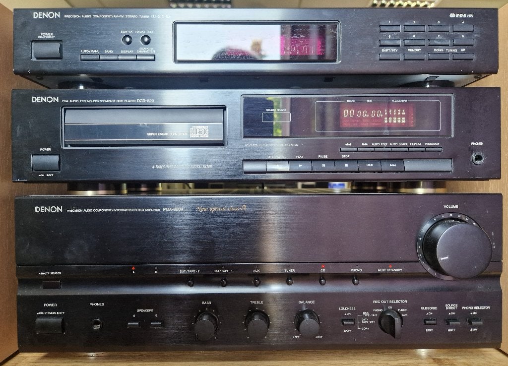 Kit stéréo DENON, TV, Hi-fi & Vidéo, Denon, Reconditionné, Enlèvement, Composants en vrac