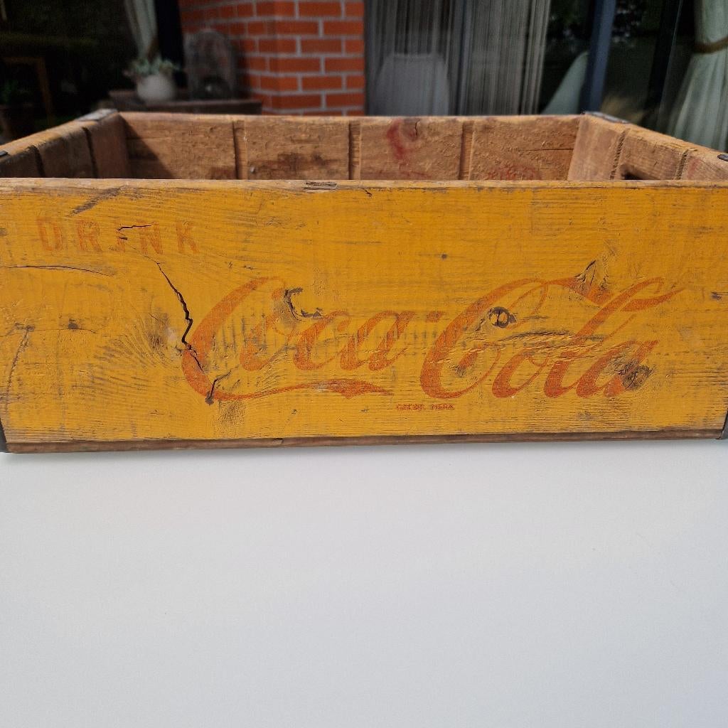 houten bak coca cola, Ophalen of Verzenden
