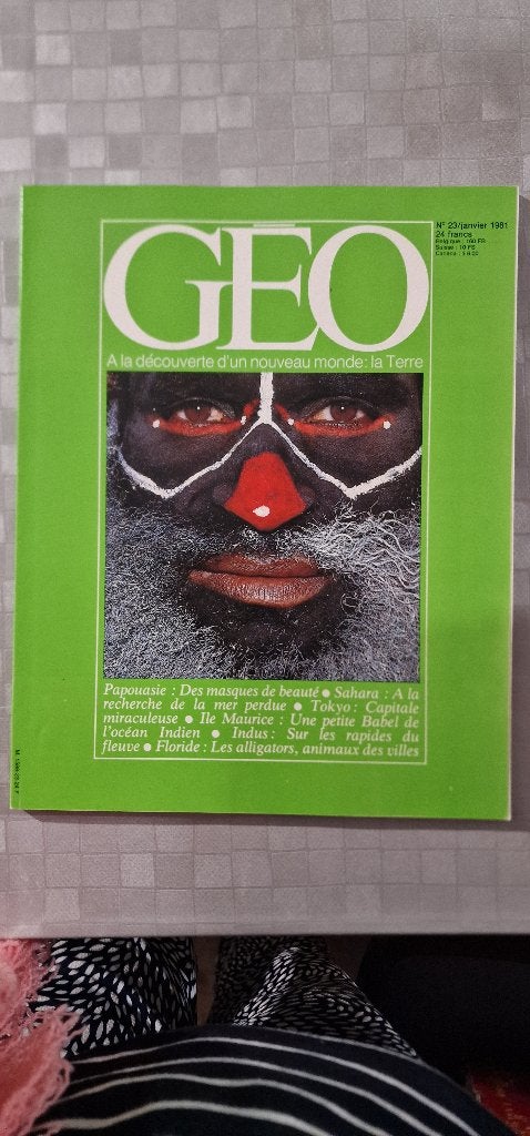 Magazines Geo 1981, Enlèvement, Comme neuf, Autres types