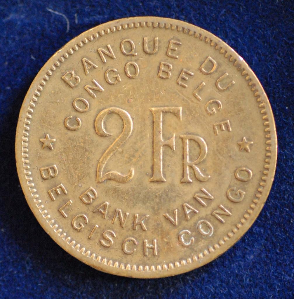 Muntstuk Belgisch-Congo, Ophalen