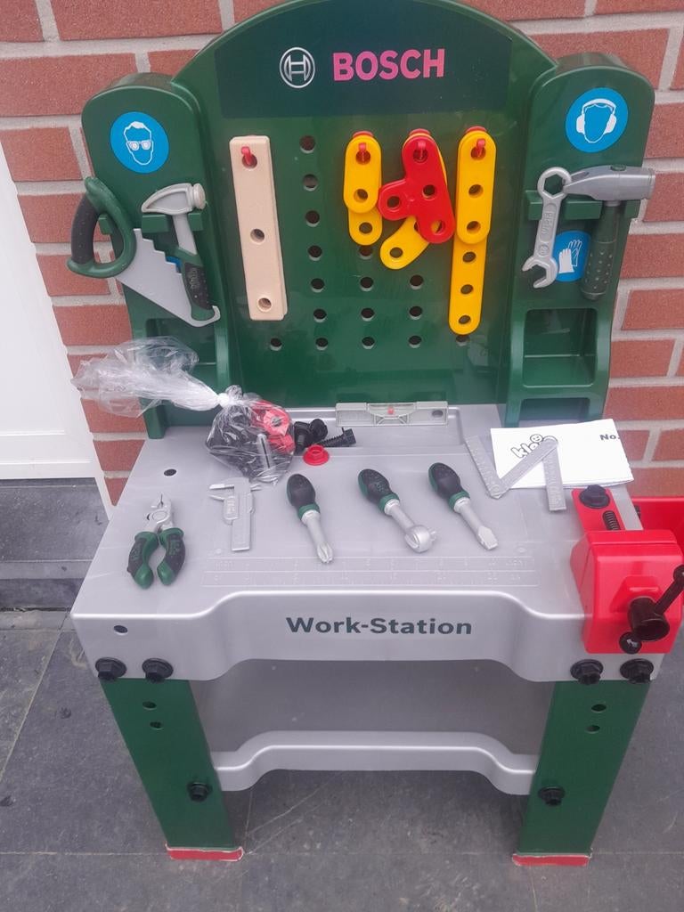 Werkbank Bosch, merk Klein voor kind, Ophalen