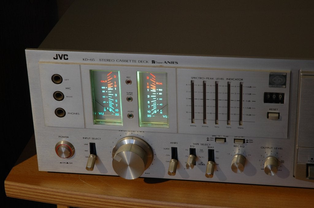 JVC KD-65, TV, Hi-fi & Vidéo, Decks cassettes, Enlèvement, Simple, JVC, Tape counter