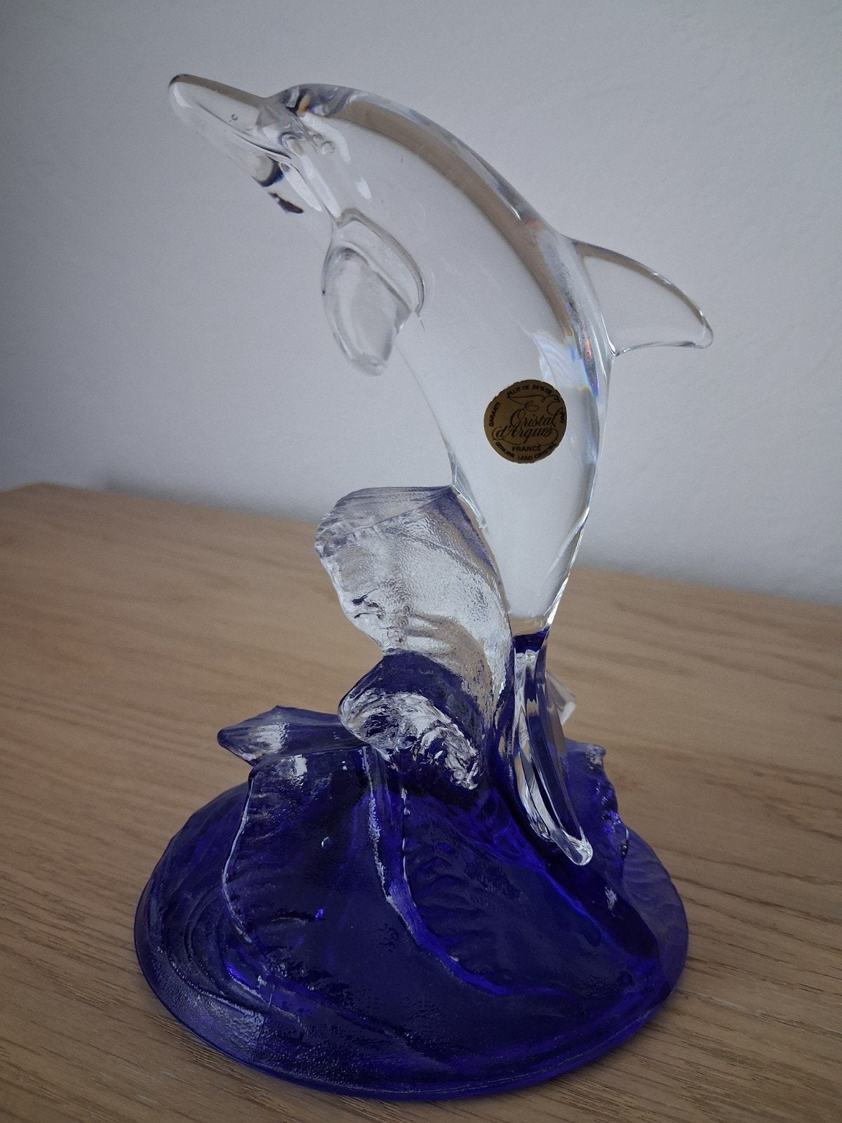 Arques Crystal Dolphin Standbeeld, Antiek en Kunst, Ophalen