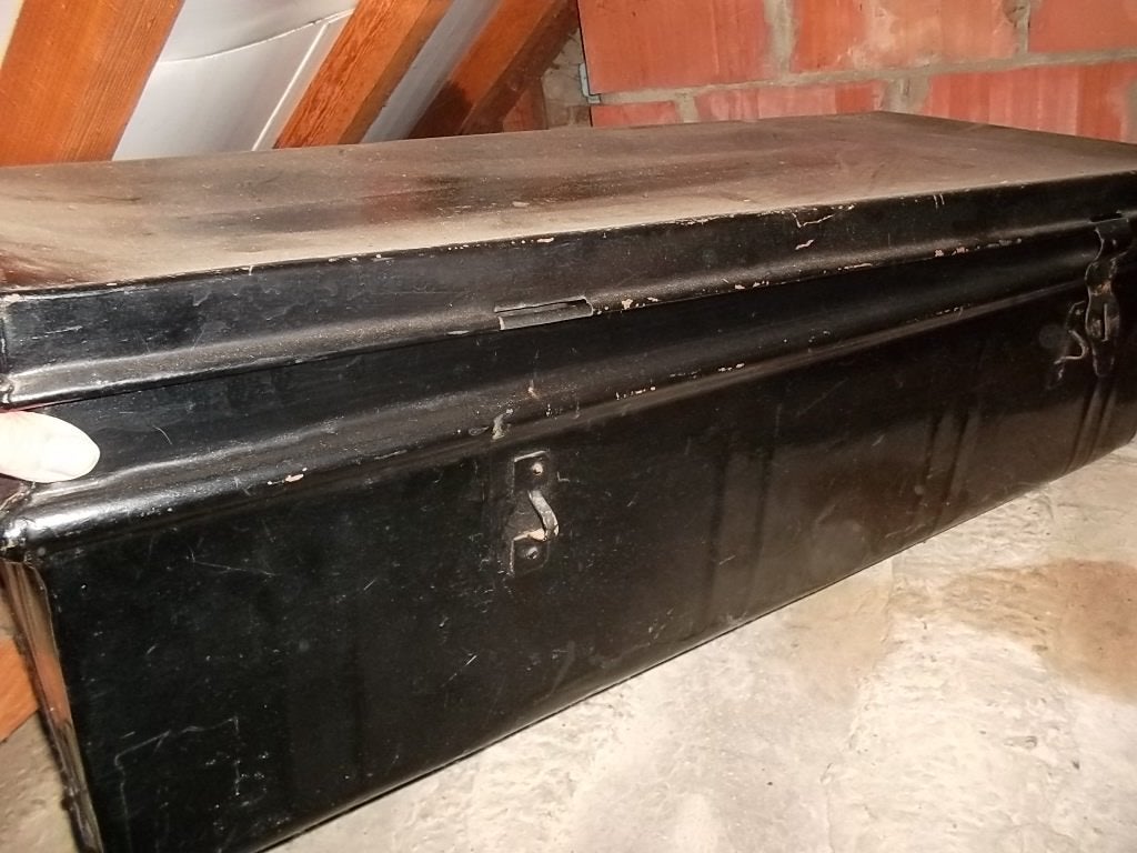 metalen kist, Huis en Inrichting, Ophalen