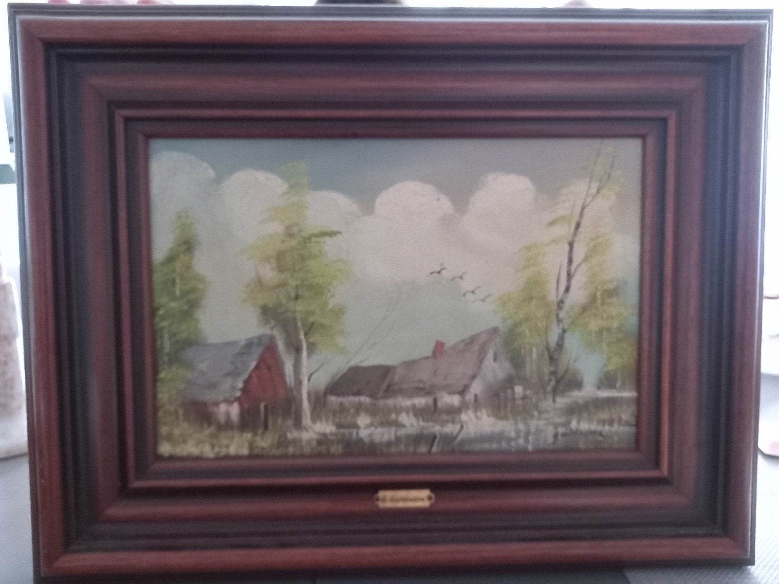 olieverfschilderij Gaston Quidousse geboren 1938 + 1998, Antiek en Kunst, Ophalen of Verzenden, Gesigneerd