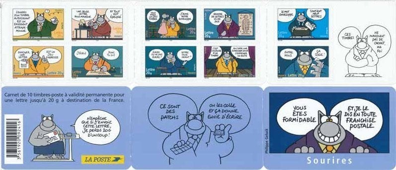 TIMBRES Carnet 10 timbres LE CHAT de GELUCK 2005 BC3825, Enlèvement ou Envoi, Non oblitéré