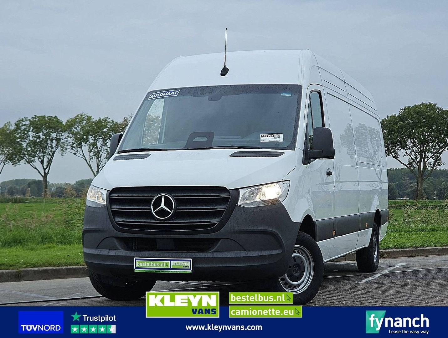 Mercedes-Benz SPRINTER 317 L3H2 Automaat MBUX10, Automaat, Wit, Mercedes-Benz, Bedrijf