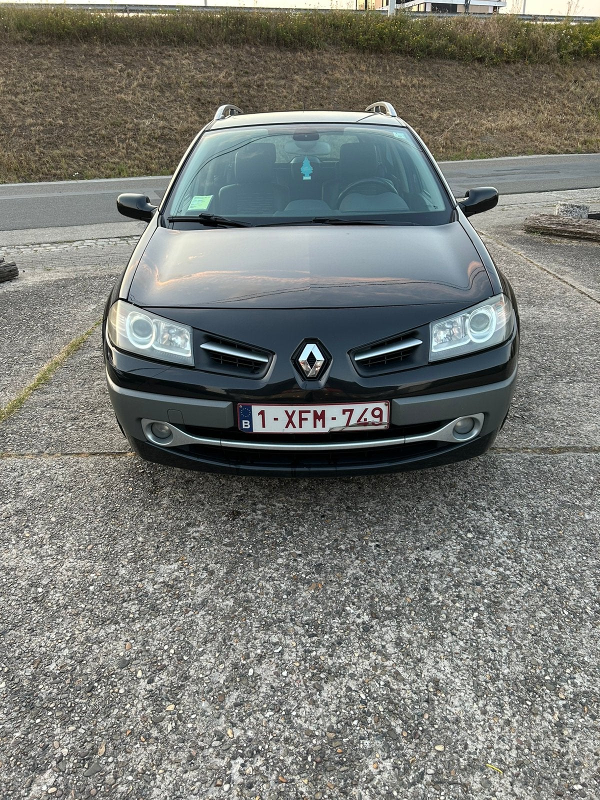 RENAULT MEGANE BREAK 1.6 benzine, Auto's, Renault, Voorwielaandrijving, Zwart, 1600 cc, Leder en Stof