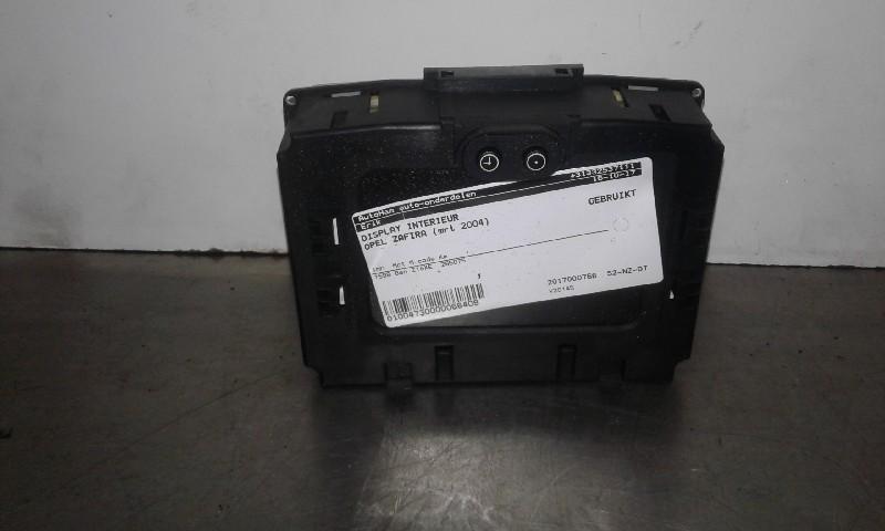 INTERIEUR DISPLAY Opel Zafira (F75) (|13106242|13106243|), Gebruikt, Opel