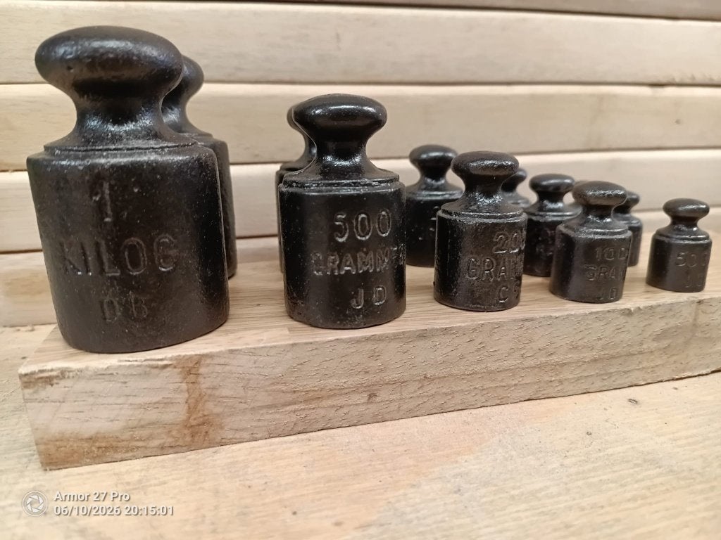 Weegschaal gewichten, Antiquités & Art, Antiquités | Outils & Instruments, Enlèvement
